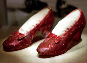 Ruby Slippers (from the Wizard of the Oz) Ruby Slippers (from the Wizard of the Oz)